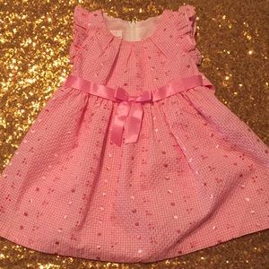 Babygirl pink dress.